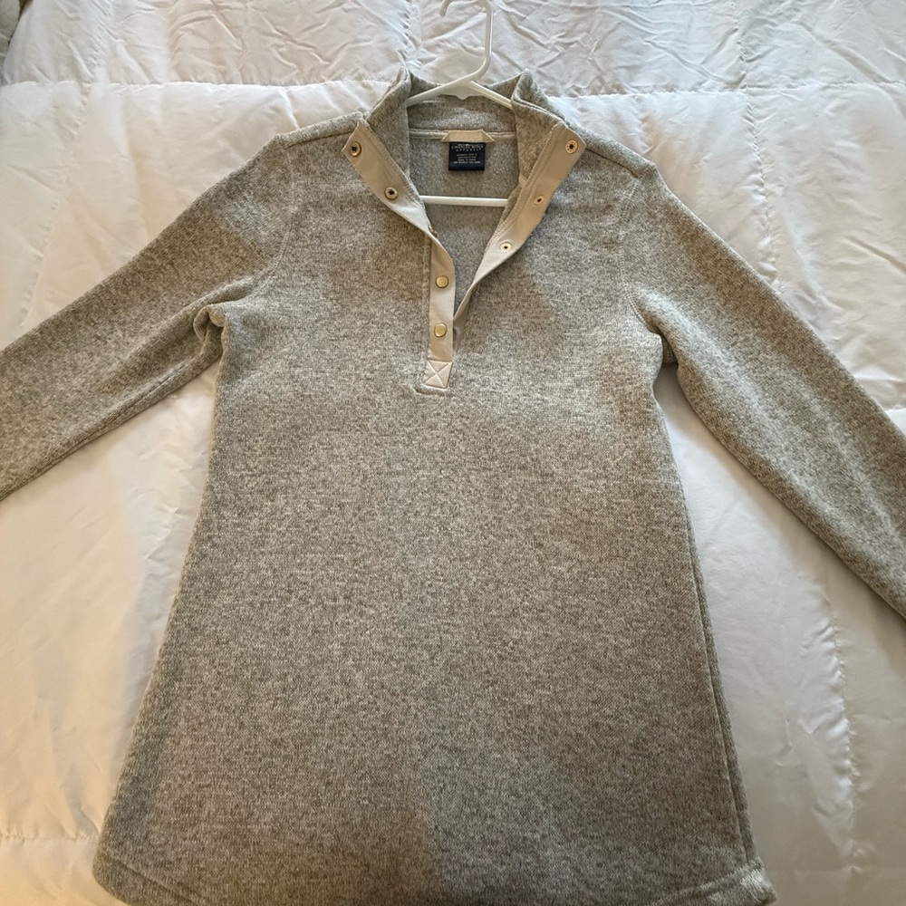Gray Long Sleeve Pullover